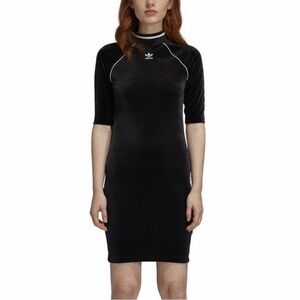 Adidas Black velvet Dress
